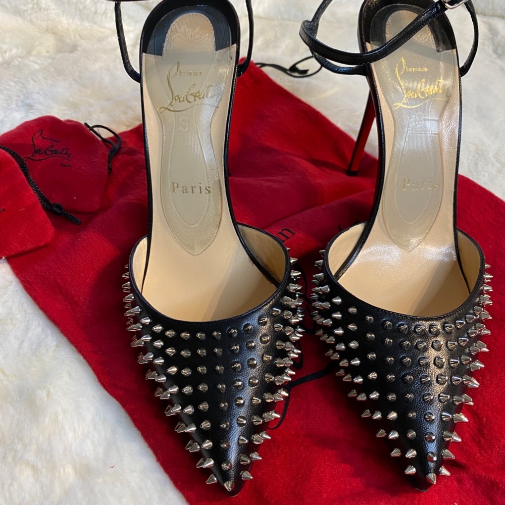 Christian Louboutin Baila Spike 100 Kid